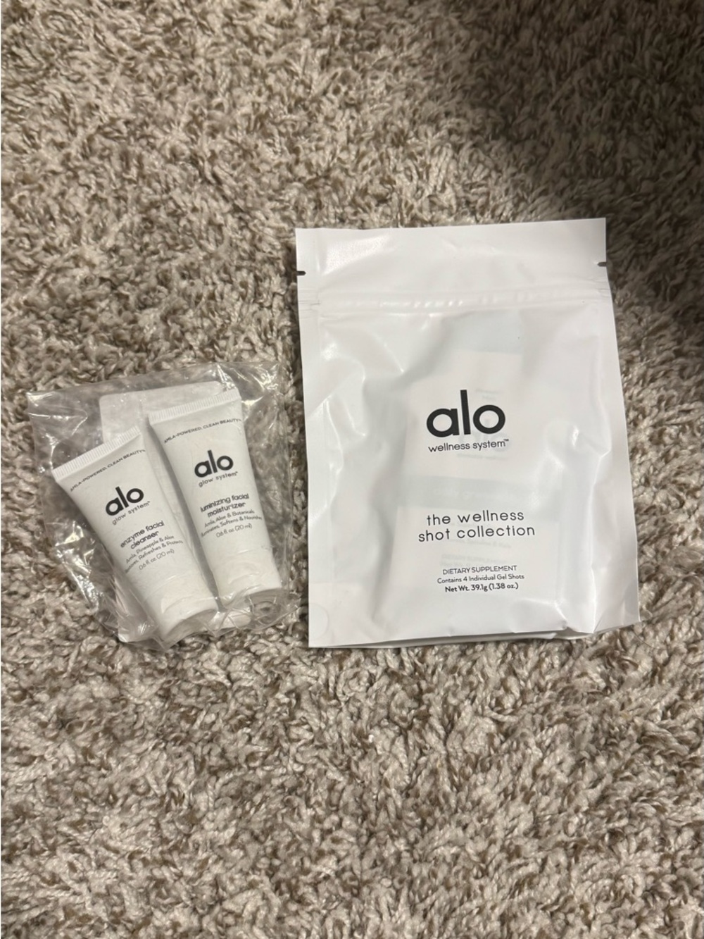New Alo Skincare set